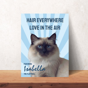 Pôster Personalizado de Gato 'Pelos por Todos os L