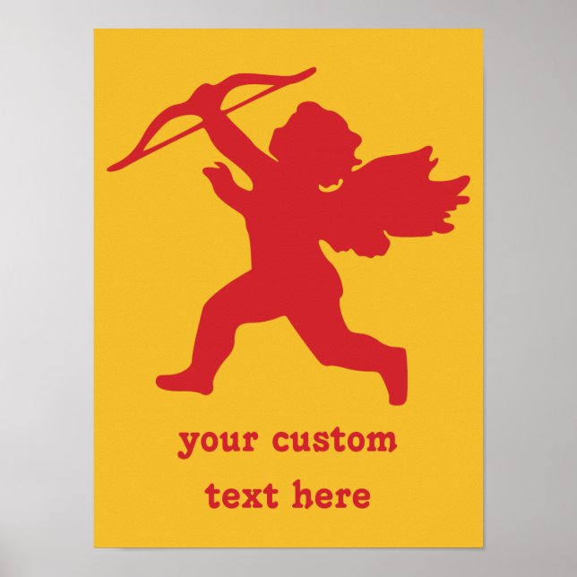 Poster personalizado do Cupid (Frente)