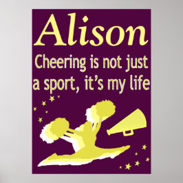 POSTER PERSONALIZADO DOURADO E PURO