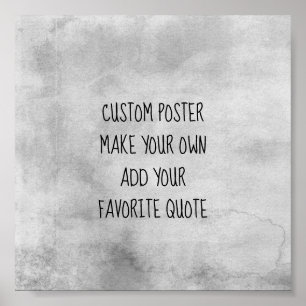 poster personalizado faça sua própria adição