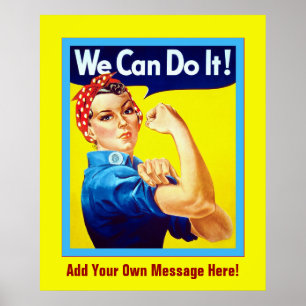 Poster ~ personalizado nós podemos fazê-lo! Vintage do