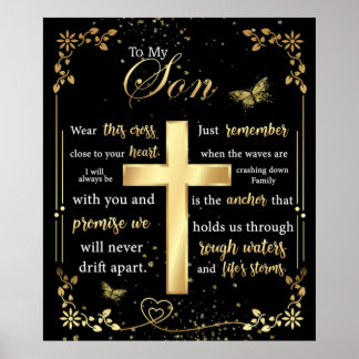 Poster Personalizado Para Meu Filho Em Branco