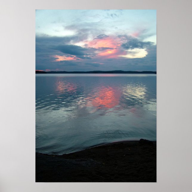 Poster personalizado Pastel Sunset (Frente)