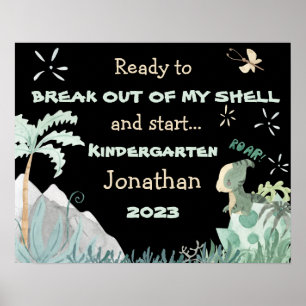 Poster Personalizado Primeiro Dia da Escola 2023