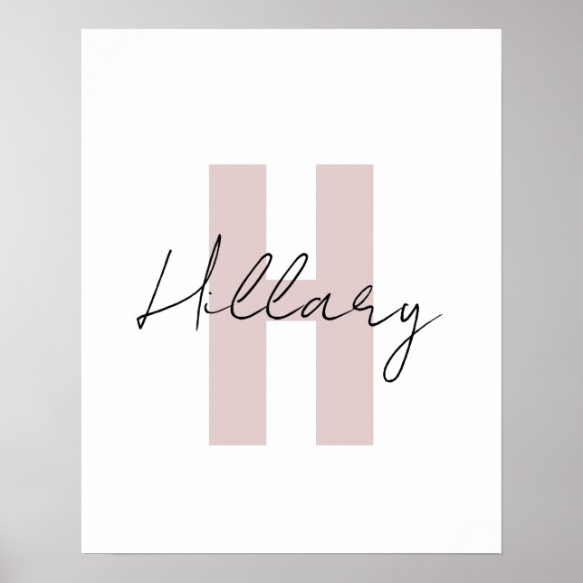 Poster Personalizado simples moderno Personalizado  (Frente)