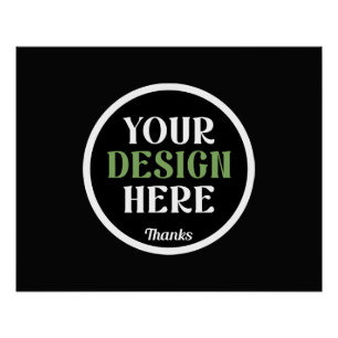 Pôster personalizado, único, elegante e minimalista hersh