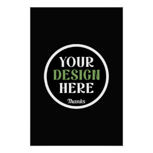 Pôster personalizado, único, elegante e minimalista hersh