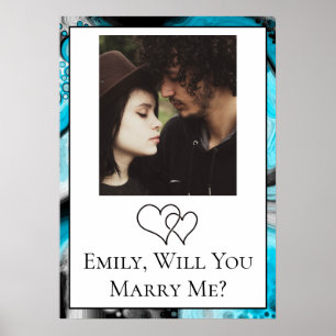 Poster Personalizado Você Me Casado
