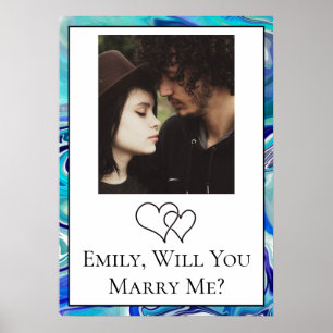 Poster Personalizado Você Me Casado