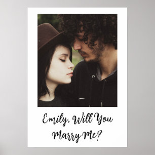 Poster Personalizado Você Vai Me Casado Sinal