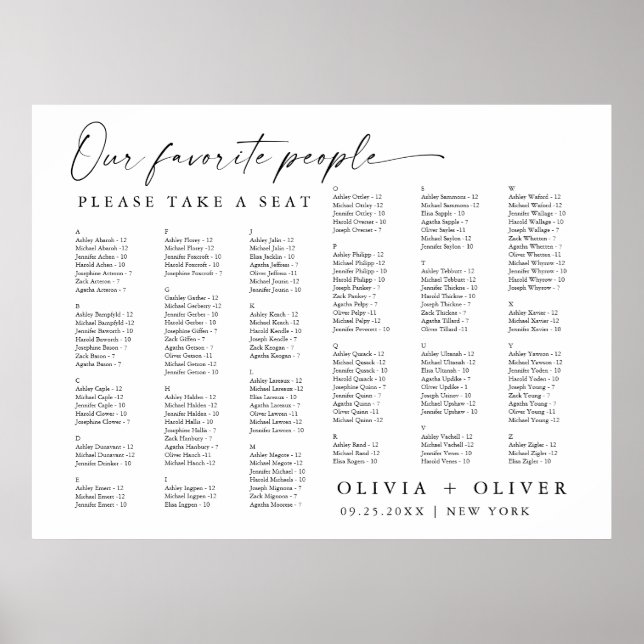 Poster Personalizar (Frente)