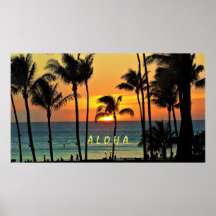 Poster Personalizar Aloha - Maui