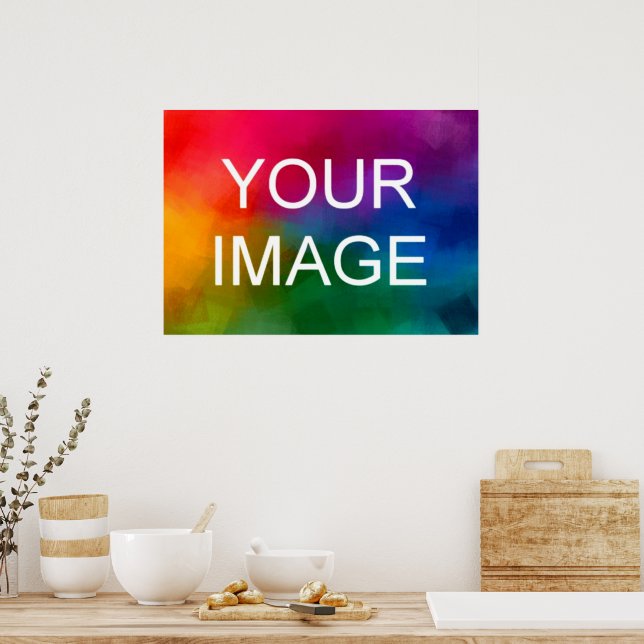 Poster Personalizar Carregar Imagem Fotográfica Crie o se (Cozinha)