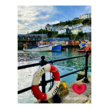 Personalizar Coração Mevagissey Harbor Lifebuoy Co