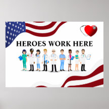 Personalizar Ícone de Funcionários Heróis do Hospi