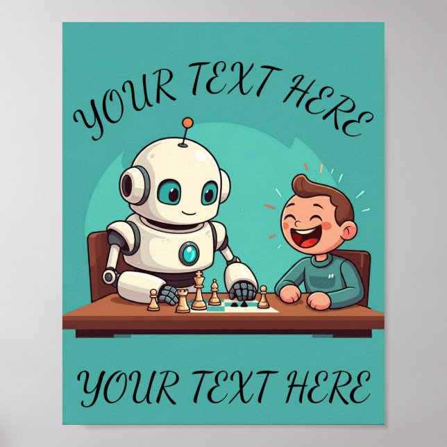 Poster Personalizar o nome da frase Jogos Retroativos Eng (Frente)