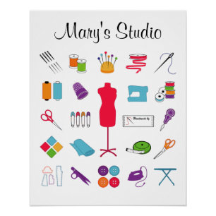 Pôster Personalizar o Poster de texto