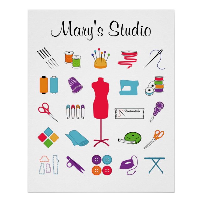 Pôster Personalizar o Poster de texto (Frente)