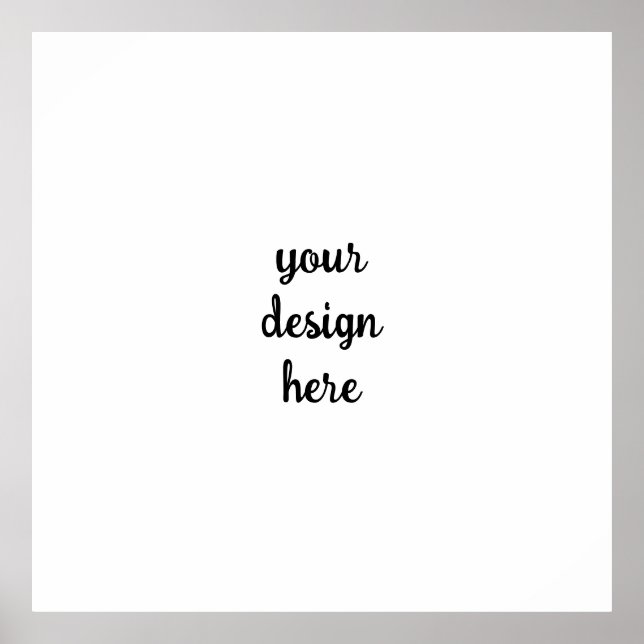 Poster Personalizar ou personalizar (Frente)