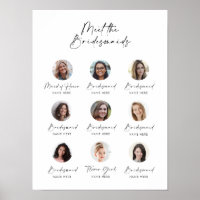 Personalizável Atenda à Introdução às Bridesmaids