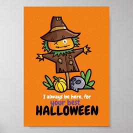 Poster Personalizável Sempre seja o melhor Dia das Bruxas