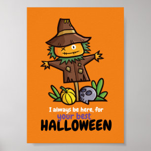 Poster Personalizável Sempre seja o melhor Dia das Bruxas