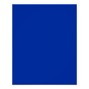 Pôster PERSONALIZÁVEL "VBRANT Blue"