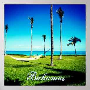 Poster Personalize o texto das suas Bahamas