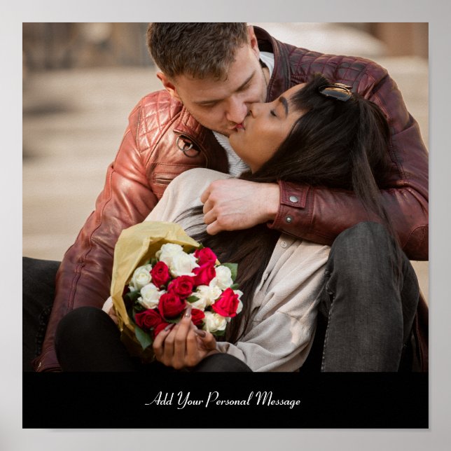 Poster Personalize sua própria foto (Frente)