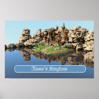 Poster Personalized Castle for Kids