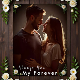 Poster ✅Personalized Couple Photo |Custom Engagement Gift