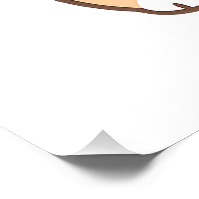 Pôster Personalized Cute Cat Gift – Custom Pet Name Minim (Canto)