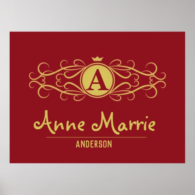 Poster Personalized Rose Dial Women’s Elegant Custom Time (Frente)