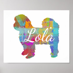 Poster Personalized Shihtzu Shih-Tzu (Short Haired)
