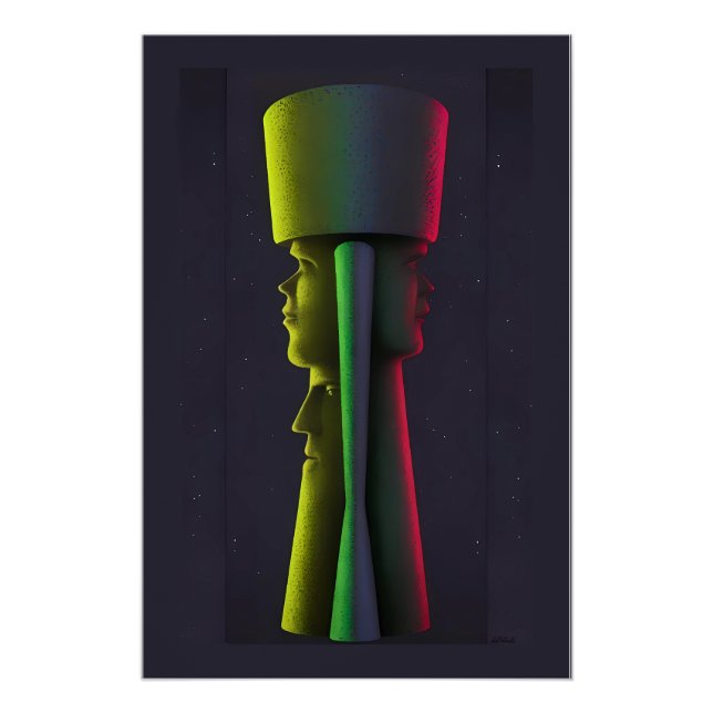 Pôster Perspectiva Gamesmanship - Ken Gage Art (Frente)