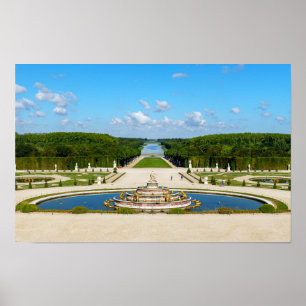 Poster Perspectiva Latona-Fonte e Grande, Versalhes