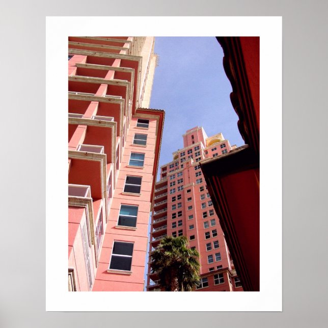 Poster Perspectiva Rosa: Deco da Arte (Frente)