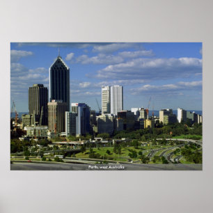 Pôster Perth, Austrália ocidental