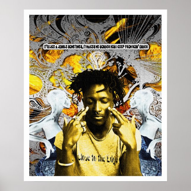 Pôster Perto Da Borda (Frente)