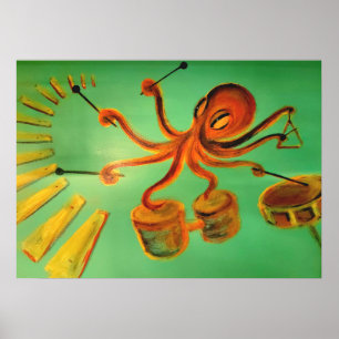 Poster Perturbação: polvo