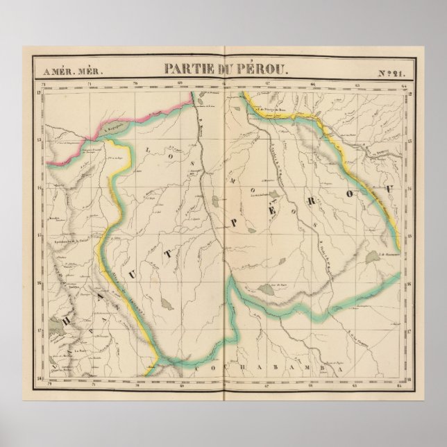 Pôster Peru, América do Sul 21 (Frente)