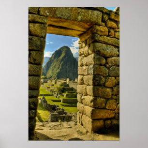Poster Peru, Andes, Andes Mountains, Machu Picchu,