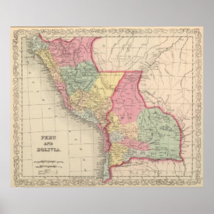 Pôster Peru e Bolívia 3