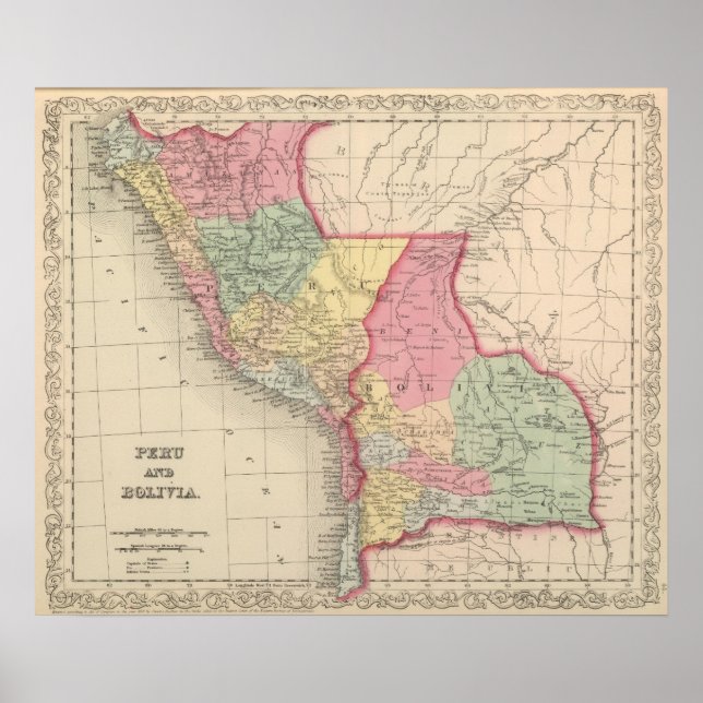 Pôster Peru e Bolívia 3 (Frente)