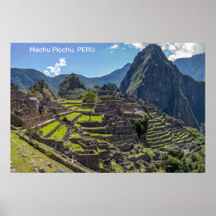 Poster Peru Machu Picchu