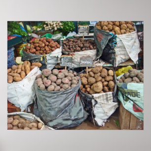 Pôster Peru-Terra das batatas