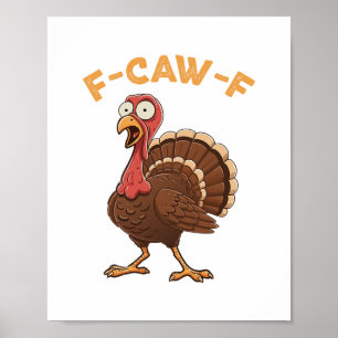 Poster Peru-turquia Animal Halloween Humor Engraçado 