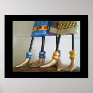 Pôster Pés desencapados