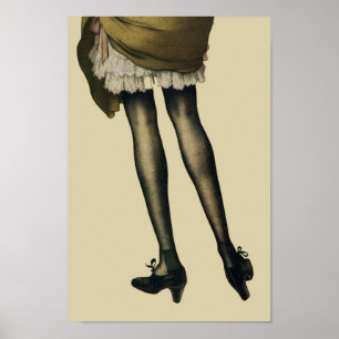 Pôster Pés do vintage