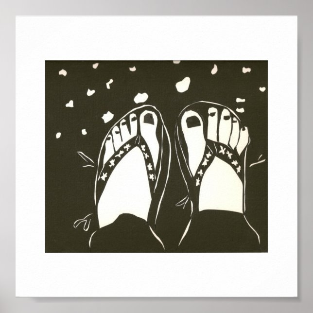 Pôster pés felizes (Frente)